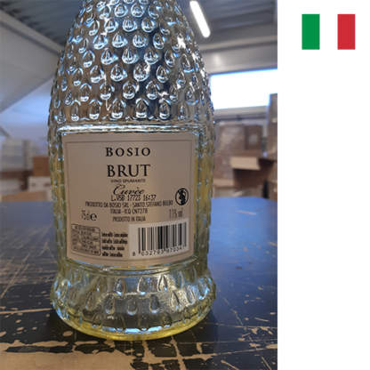 Bosio Cuvée Brut Bianco 75 cl 11,5% vol - Image 2