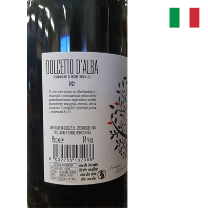 BelColle, Dolcetto d'Alba DOC 2022' 75 cl 14% vol - Image 2