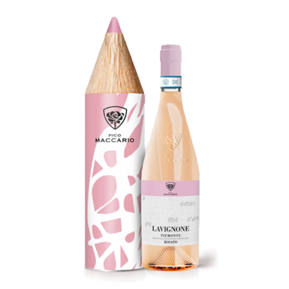 LAVIGNONE ROSATO - Piemonte DOC Rosé 2022' 75 cl 12,5% vol, pliiatsikarbis