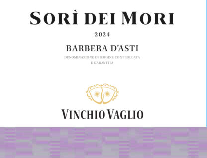 Vinchio Vaglio Sorí Dei Mori Barbera D'asti DOCG 2024' 75 cl 14% vol - Image 2