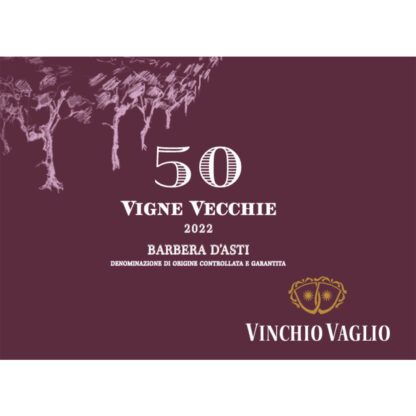 Vinchio Vaglio Vigne Vecchie 50 Barbera D'asti DOCG 2022' 75 cl 14% vol - Image 2