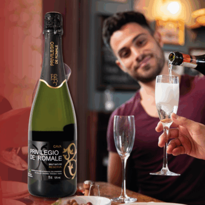 Bodegas Romale Cava DO Privilegio de Romale Reserva brut nature 75cl 12% vol - Image 2