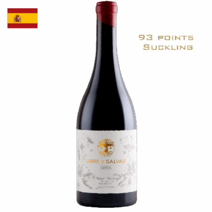 Libre y Salvaje, Cariñena, DO Cariñena 2021' 14% vol.