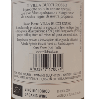 Villa Bucci Rosso Piceno DOC 2020' 75cL 13,5% vol - Image 2