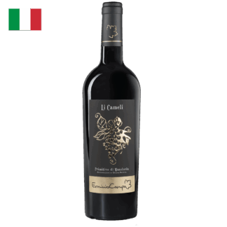 Erminio Campa Li Cameli Primitivo di Manduria DOP 2021' 75cl 16% vol