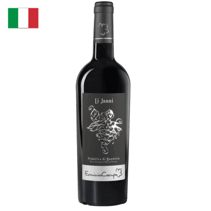 Erminio Campa  Li Janni Primitivo di Manduria DOP 2022' 75cl 15%vol.