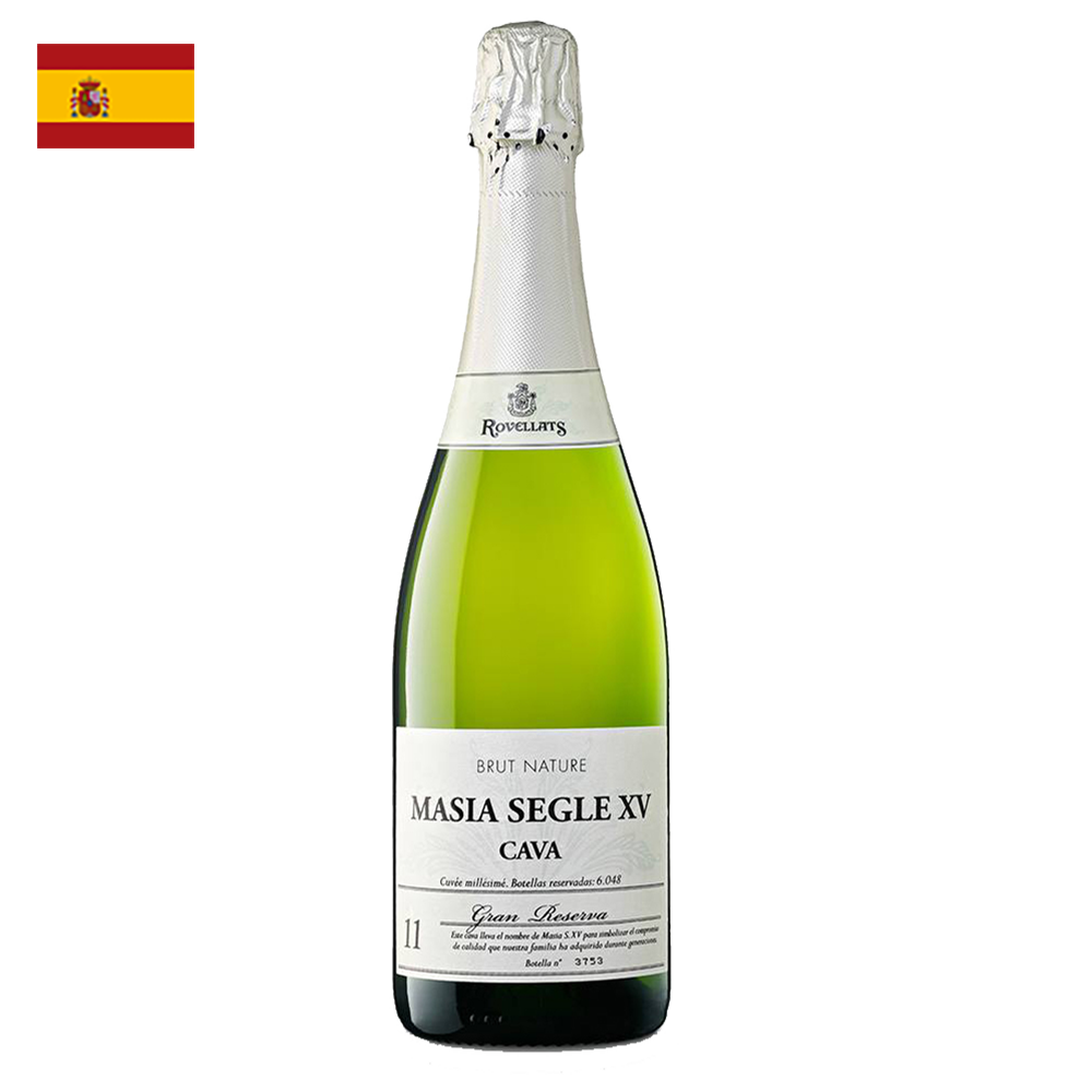 Rovellats Masia Segle XV Gran Res.brut nat.Cava DO 2016' 75cl 11,5%vol